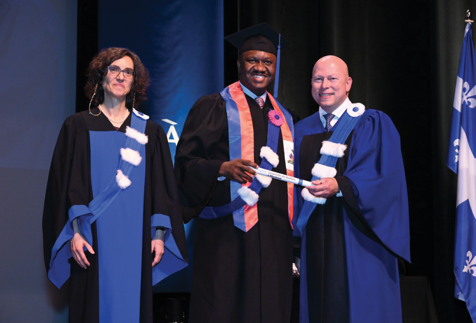 Ambroise Guillaume décroche son doctorat en sociologie à l’UQAM !
